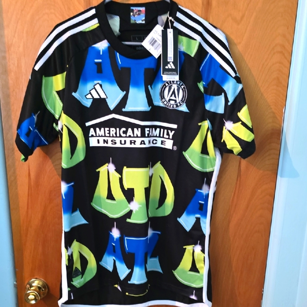 BNWT Adidas Atlanta United FC 2023-24 Authentic 3rd Match Jersey